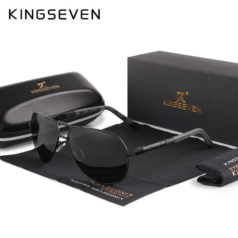 New Fashion Men’S Sunglasses High Quality Aluminum Luxury Retro Functional Glasses Women Pilot Accessory Eyewear