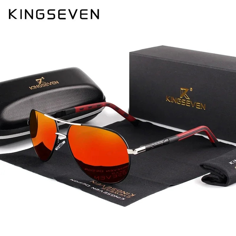 New Fashion Men’S Sunglasses High Quality Aluminum Luxury Retro Functional Glasses Women Pilot Accessory Eyewear