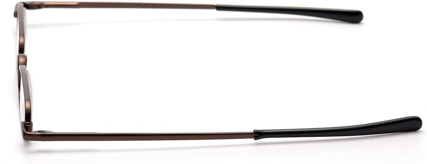 Lightweight Portable Mini Reading Glasses with Pen Clip Tube Case
