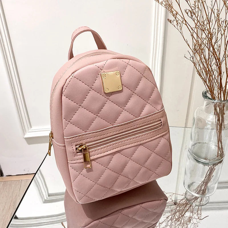 Women'S Bag 2024 Ladies Bags Double Pocket Embroidered Fashionable Small Book Bag Women'S Shoulder Bag