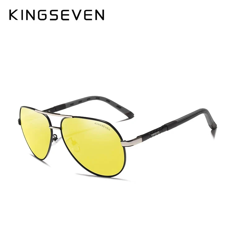 New Fashion Men’S Sunglasses High Quality Aluminum Luxury Retro Functional Glasses Women Pilot Accessory Eyewear