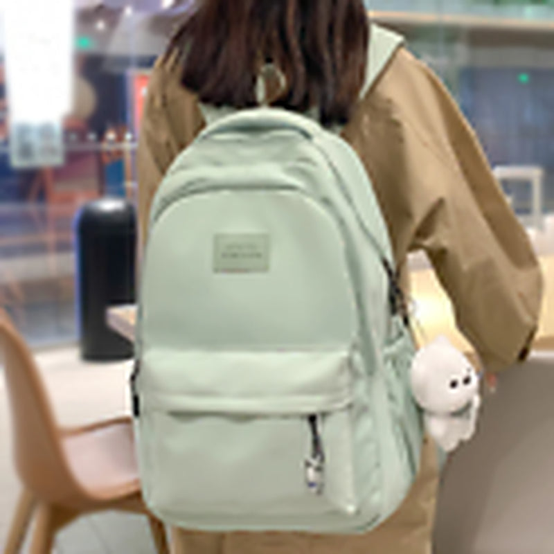 Women Nylon Cute Backpack Student College School Bag Backpack Ladies Bags