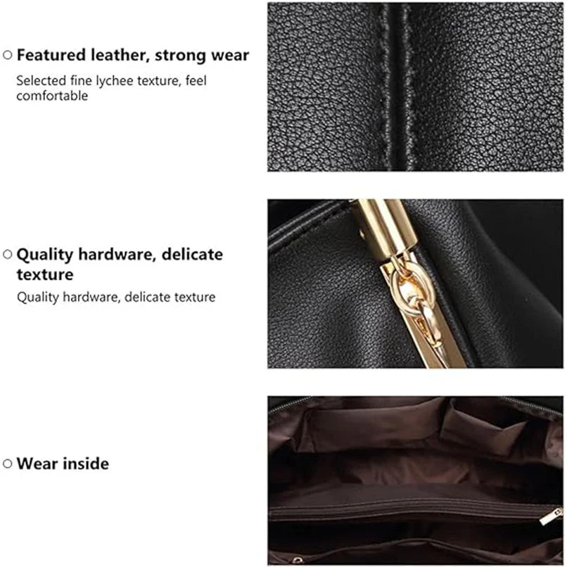 Women Tote Bag, Large Leather Shoulder Bag