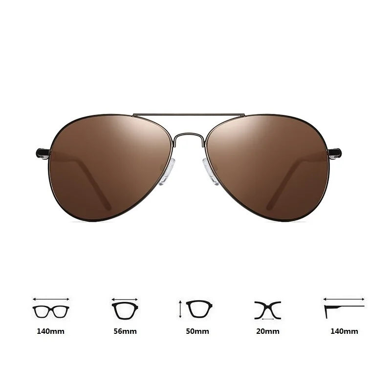 Classic Men Women Polarized Sunglasses Men'S Driving Sun Glasses Pilot Brand Designer Vintage Shades Male Fashing Goggles UV400